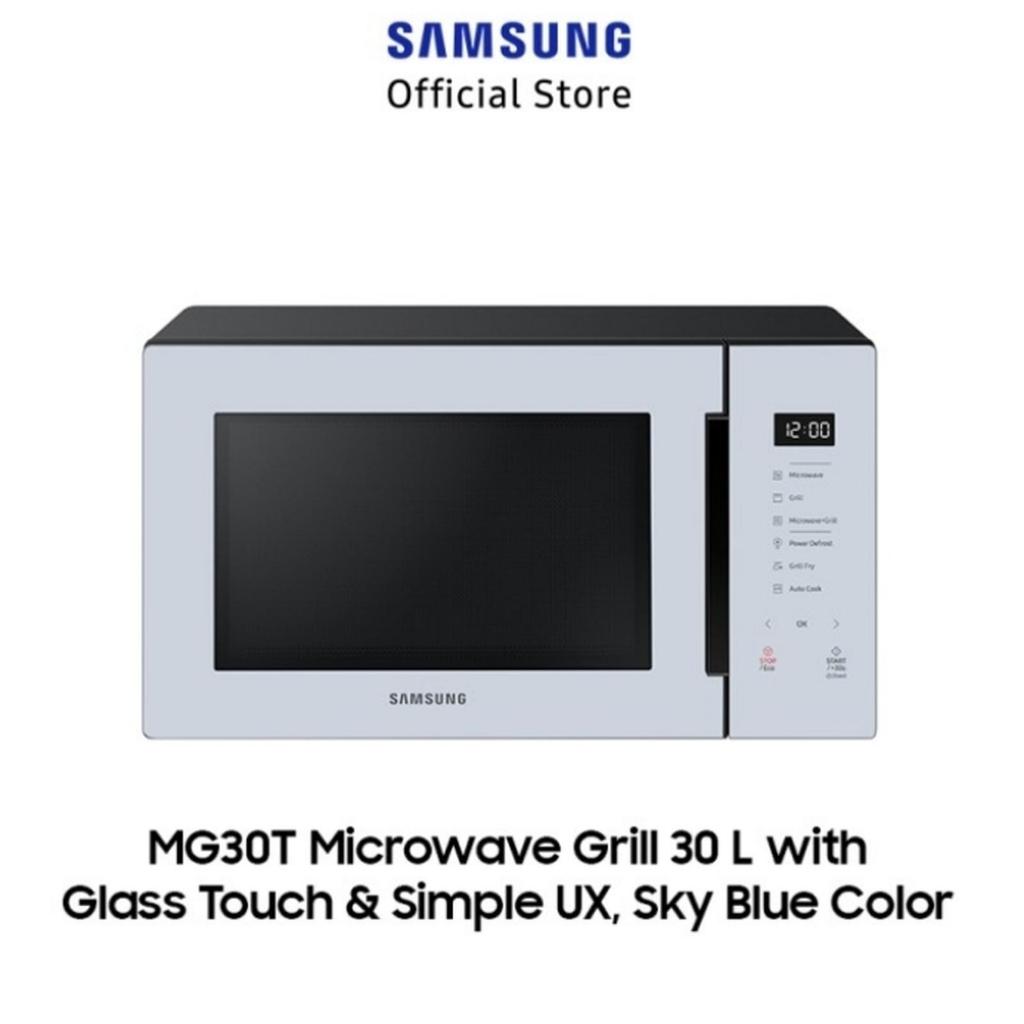 Samsung Microwave Grill BESPOKE 23L - MG23T5068CW/SE - Samsung Microwave Grill BESPOKE 23L BATAM