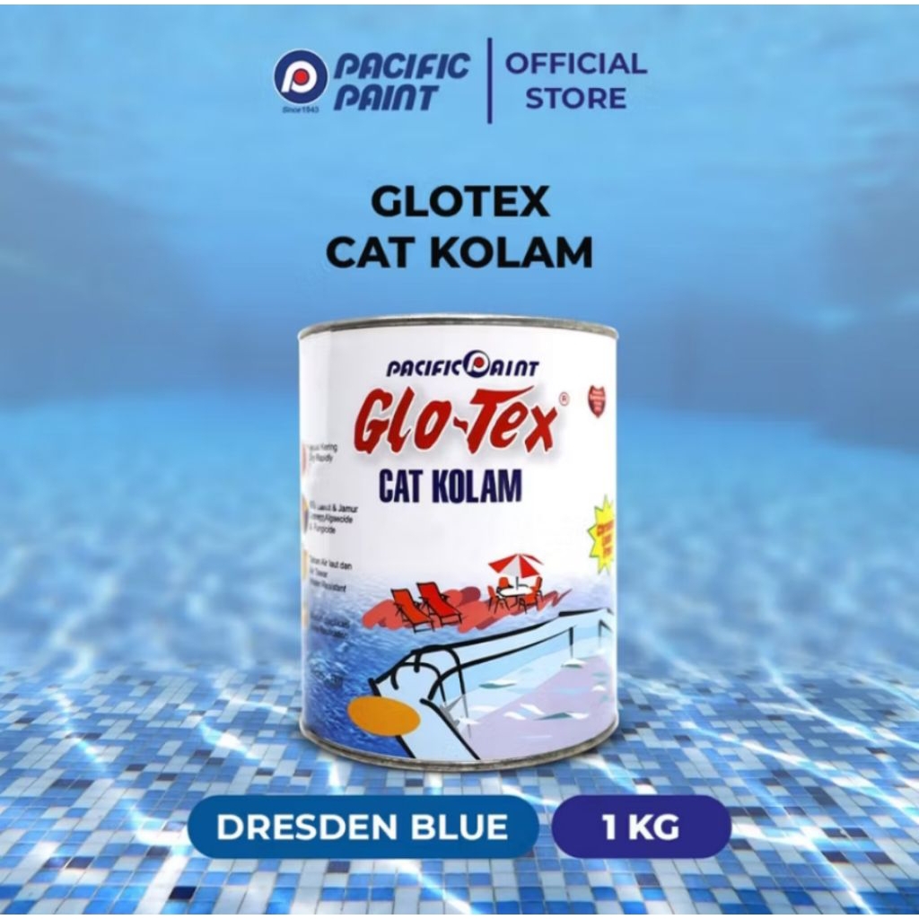 Cat Kolam Anti Bocor Glotex 1KG