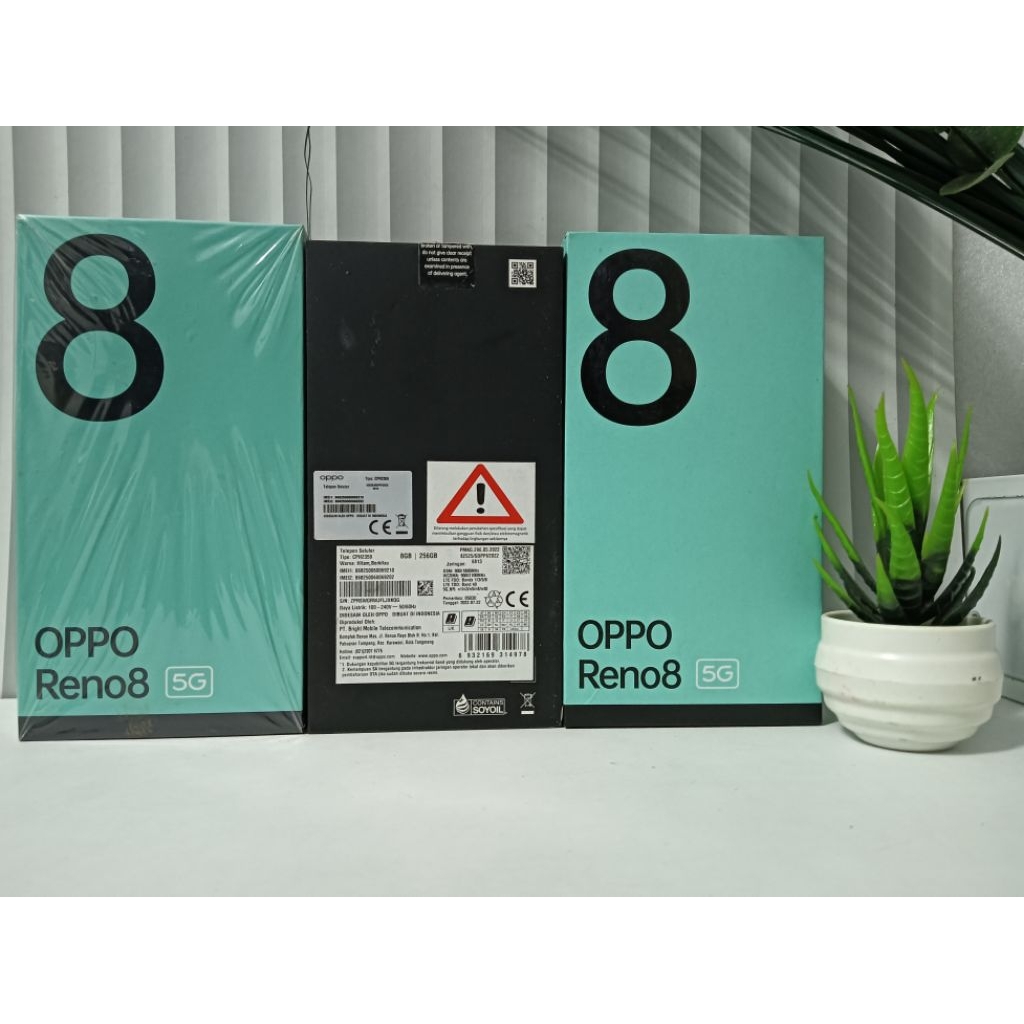 Boks Dus Kotak Hp Oppo Reno8 5G Original
