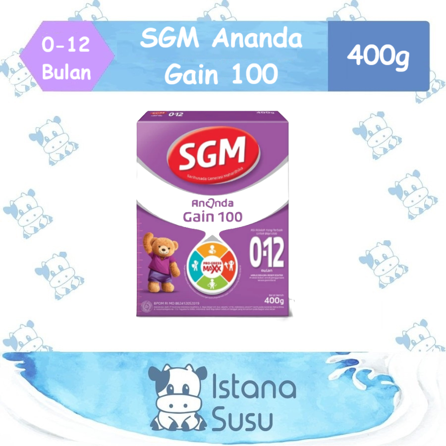 SGM Ananda Gain 100 0-12 Bulan 400 Gram