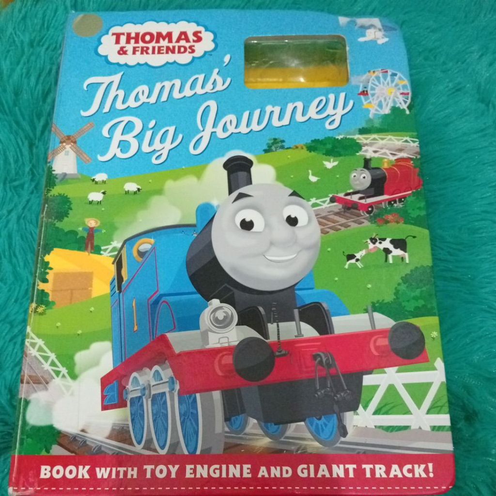 Thomas' Big Journey book and track preloved