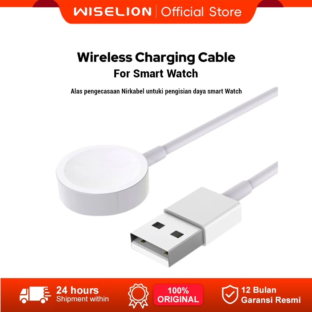 WISELION Wireless Charging For Smartwatch untuk LG69 ProMax,W99,W69,Z7 Ultra