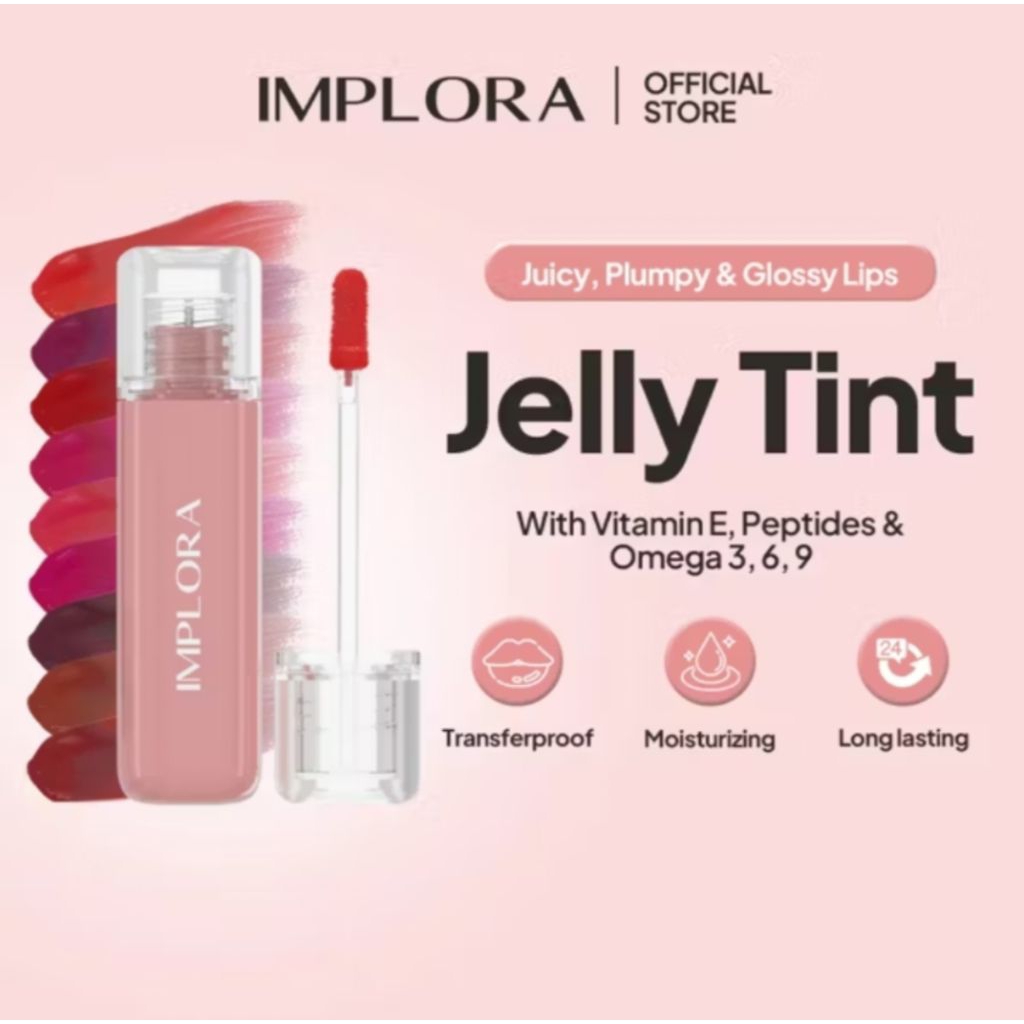 Implora Jelly Tint | Lip Tint Implora | Hydrating Lip Tint