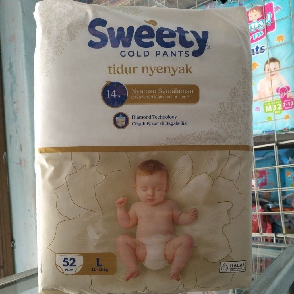 POPOK SWEETY PANTS GOLD JUMBO EXP JAUH
