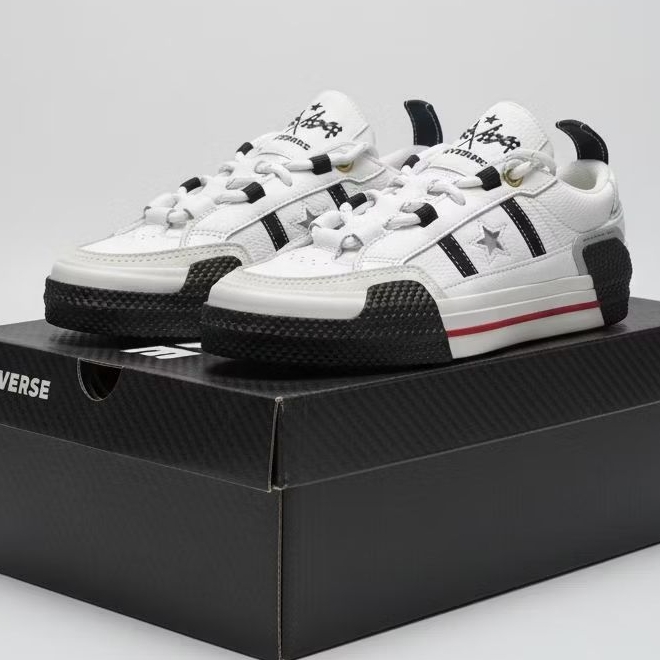 Converse X Ibn Jasper One Star Original Unisex Sepatu Sneakers Pria Wanita Putih
