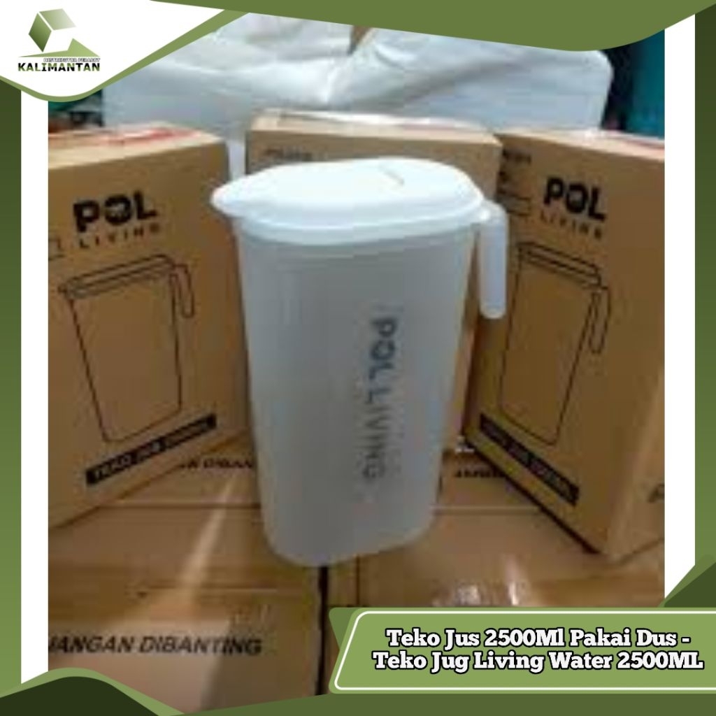 Teko Jus 2500ML + Dus - Teko Jug Living Water 2500ML