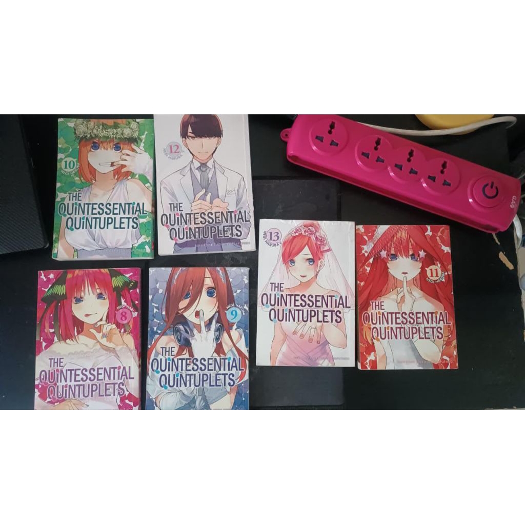 Buku Komik Manga Gotoubun The Quintessential Quintuplets Vol. 8-13 (Set 6 Buku)