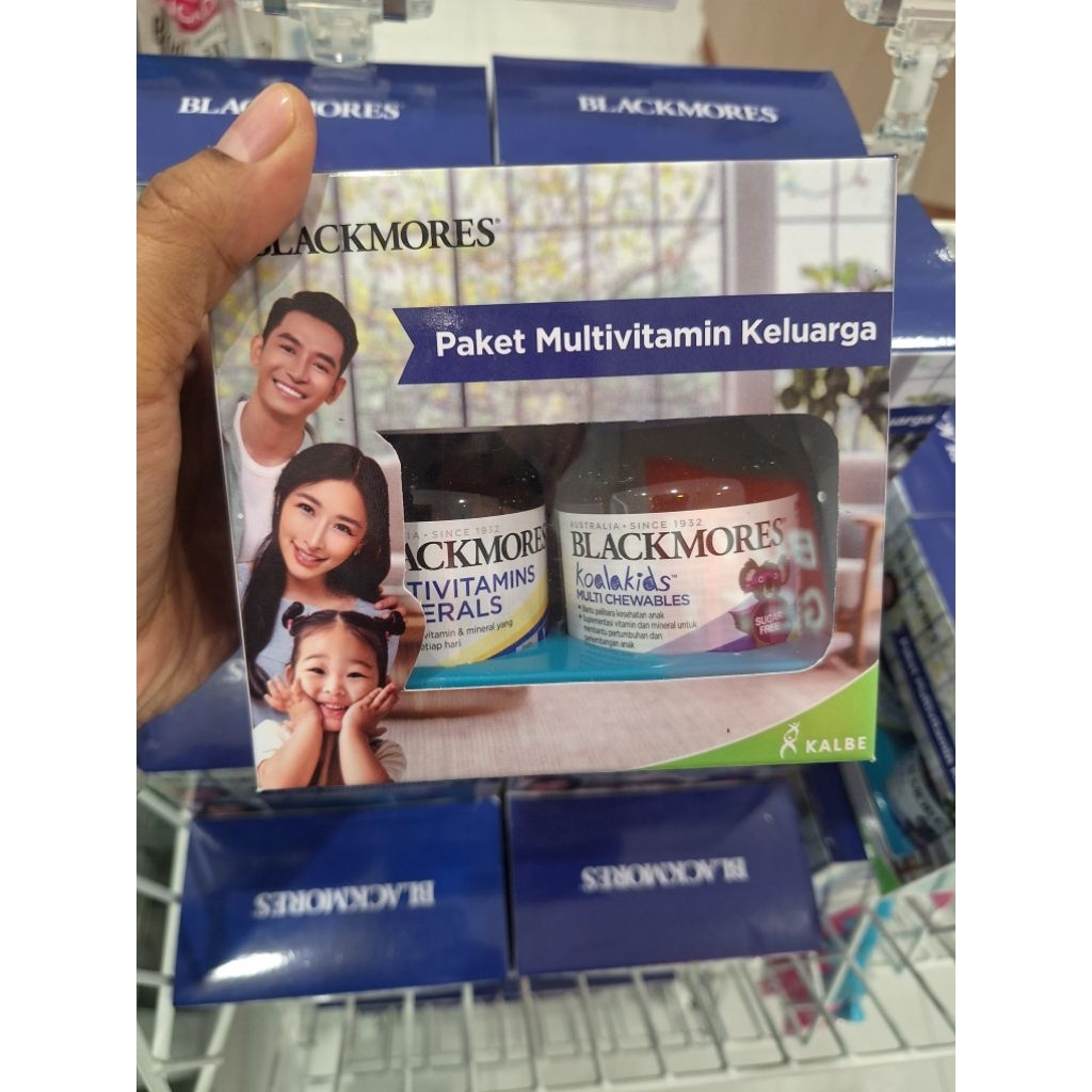 Blackmores Multivitamin Bundling anak dan dewasa isi 60