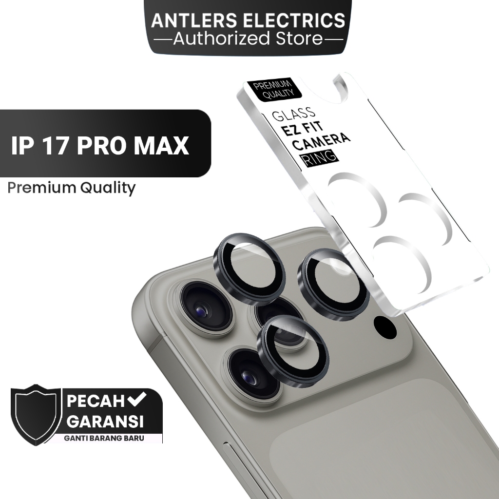 Antlers Electrics Camera Protector Ring Metal iPhone 1 Set Pelindung Kamera Anti Gores Premium – iPh
