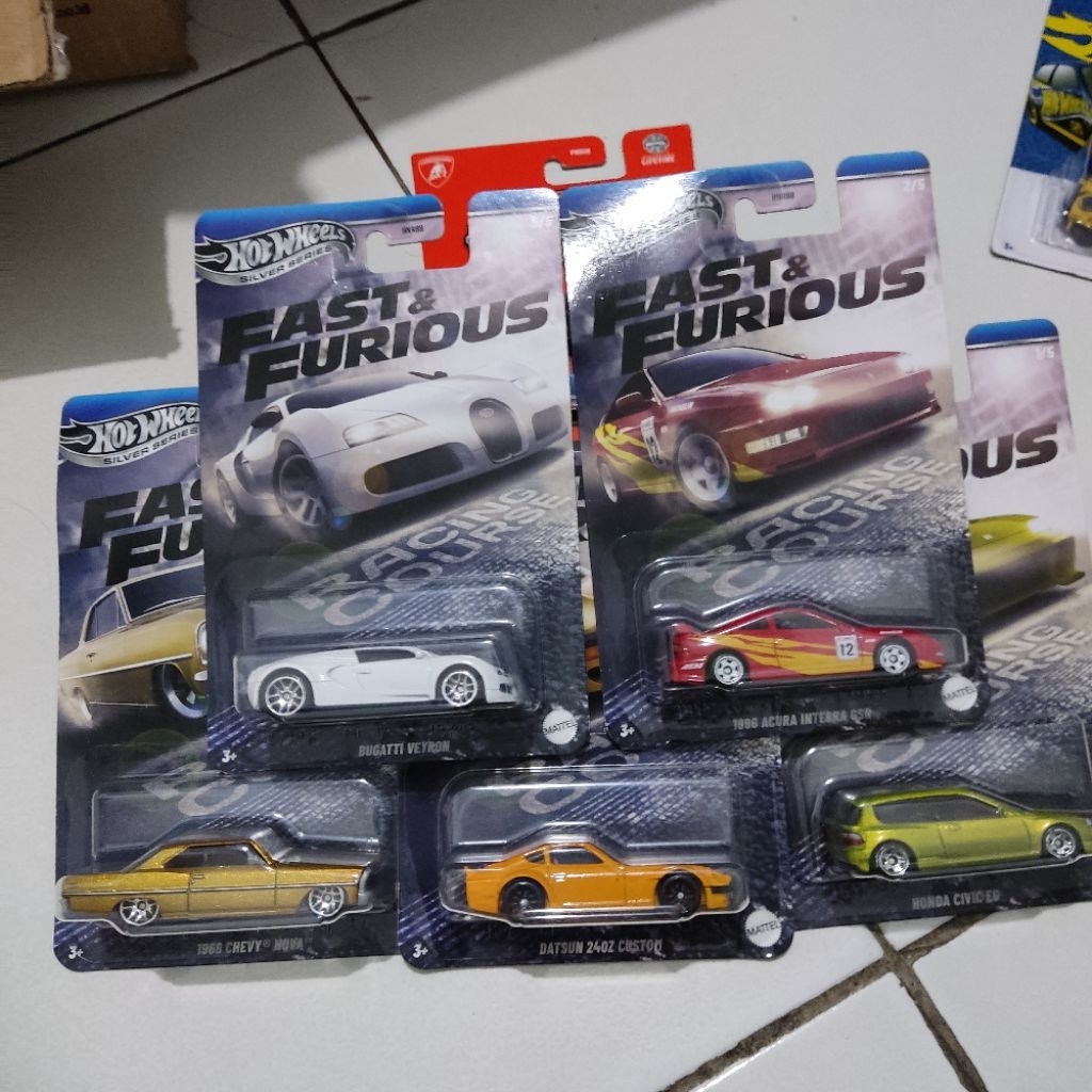 Hotwheels Fast Furious Racing Course Set