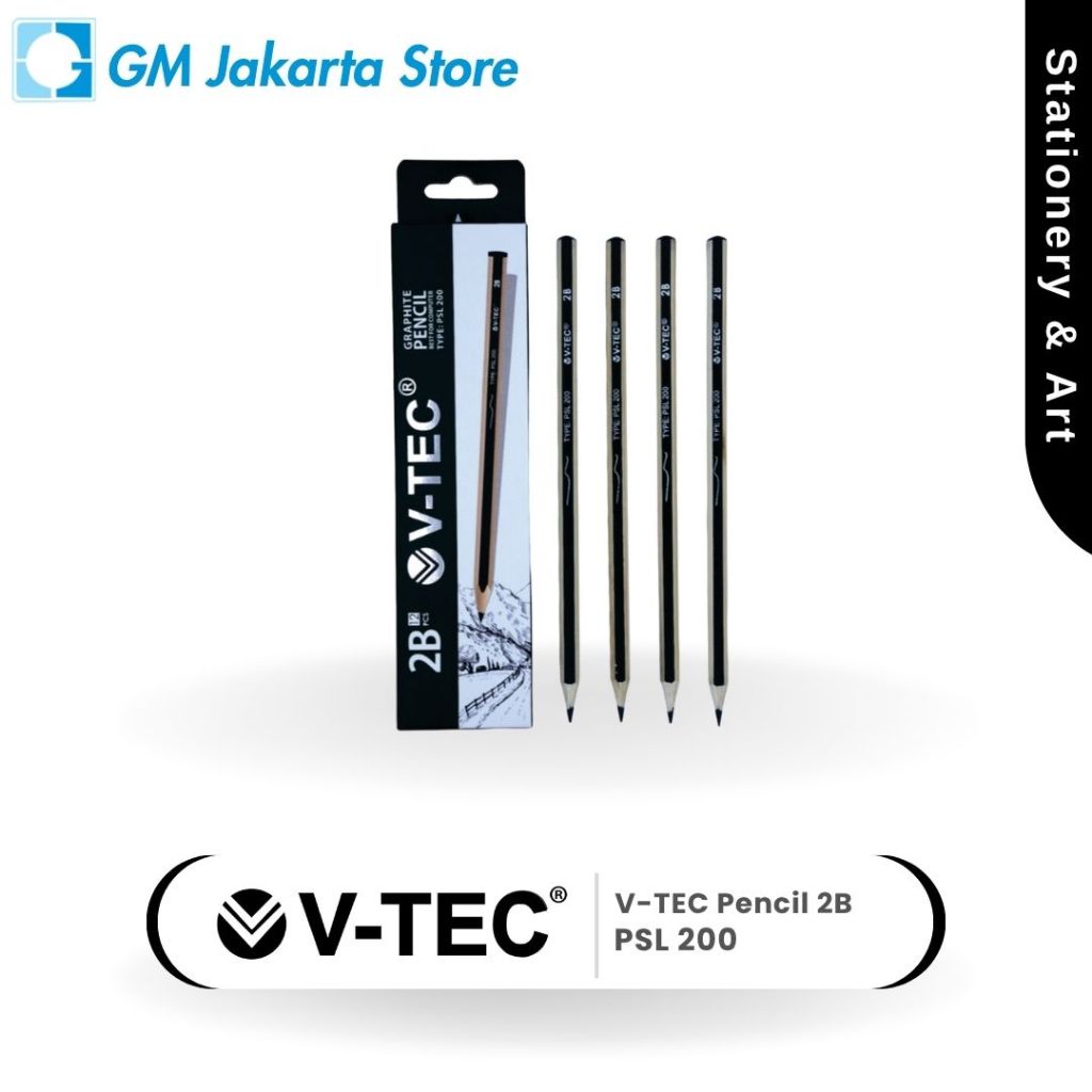 V-TEC Pencil 2B Type PSL 200