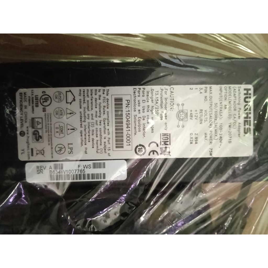 Adapter HUGHES Model-YM-2071D/YM-2101B (NEW)