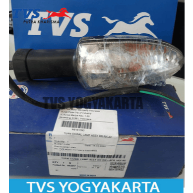 TURN SIGNAL LAMP REAR  RH - APACHE RTR 160 Lampu riting tvs motor apache Kode part N9161390