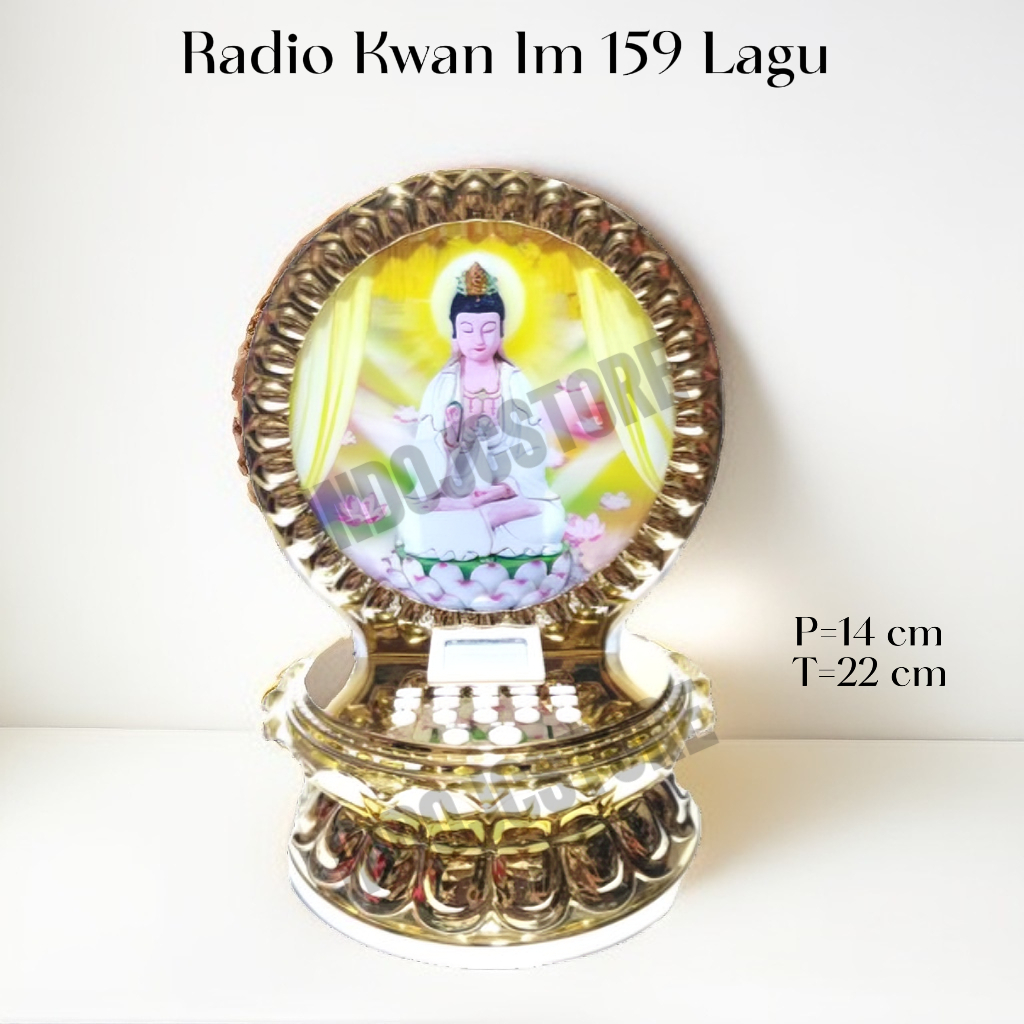 RADIO kWAN IM 159 Lagu Doa Budha Parita Kwan Im Lampu Putar Radio