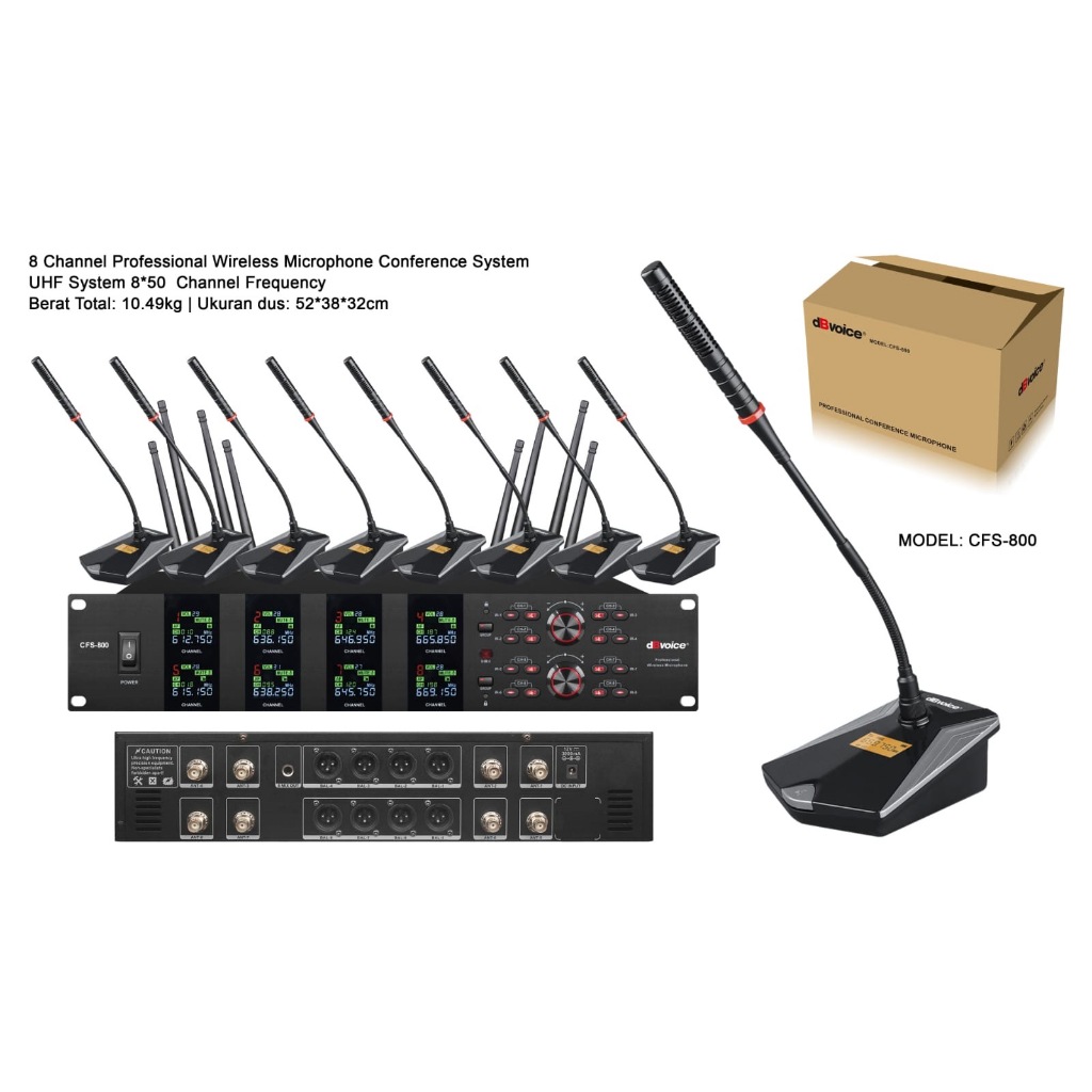 MIX WIRELESS dBvoice CFS-800 PJH