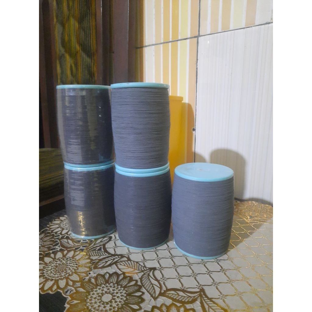 Gelasan matot 6000yard bahan abu 022 sasak padi