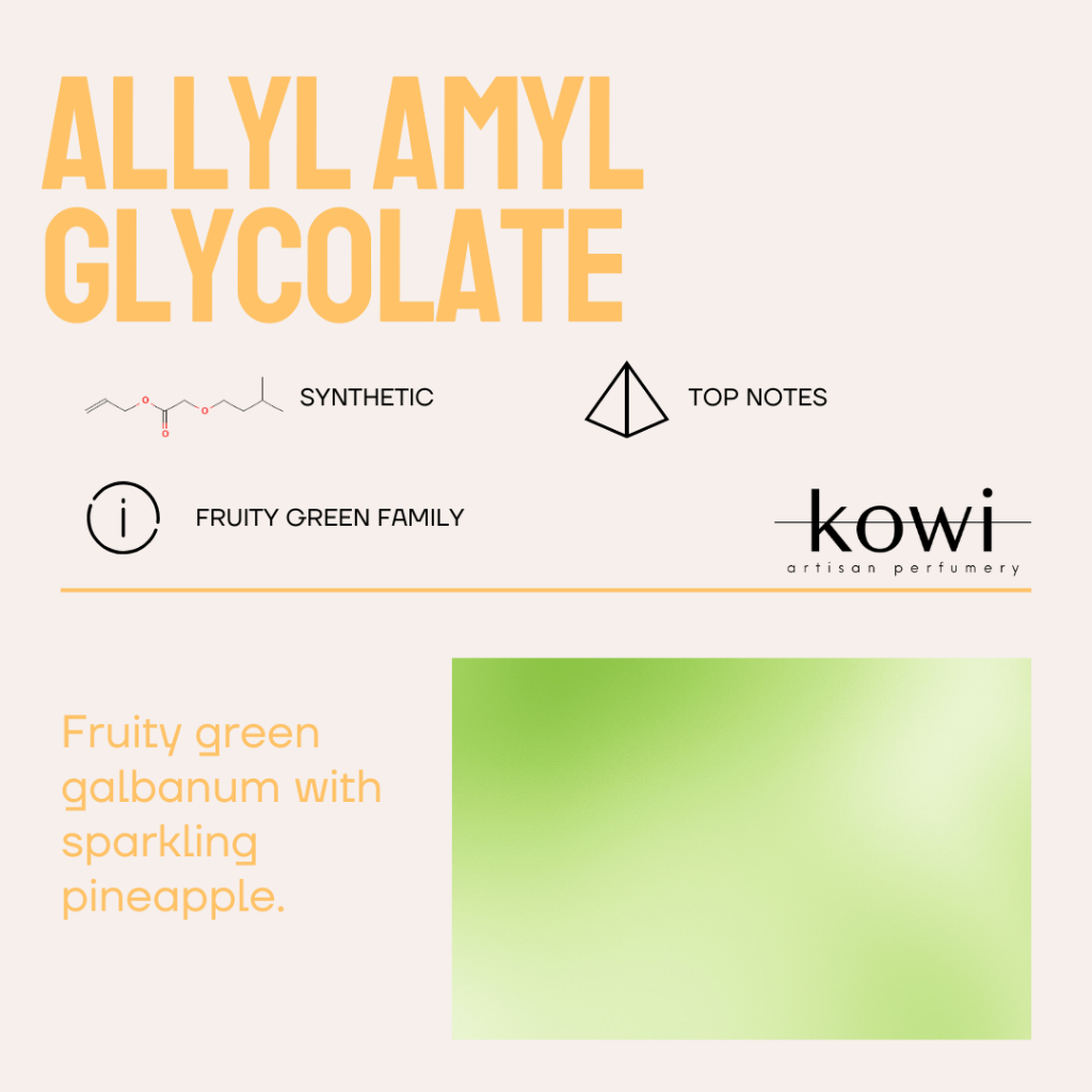 ALLYL AMYL GLYCOLATE / GREEN GALBANUM PINEAPPLE