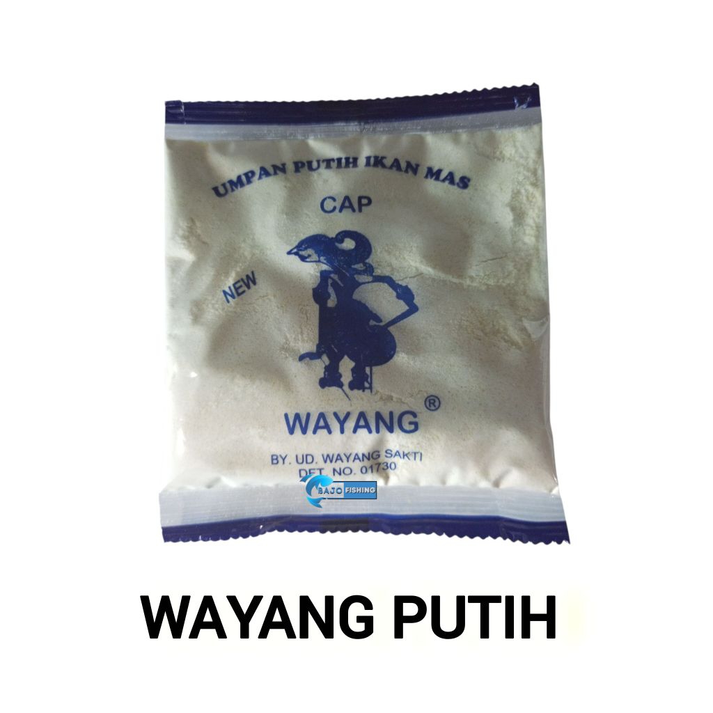 Umpan Ikan Mas Cap WAYANG PUTIH Asli UD WAYANG Sakti