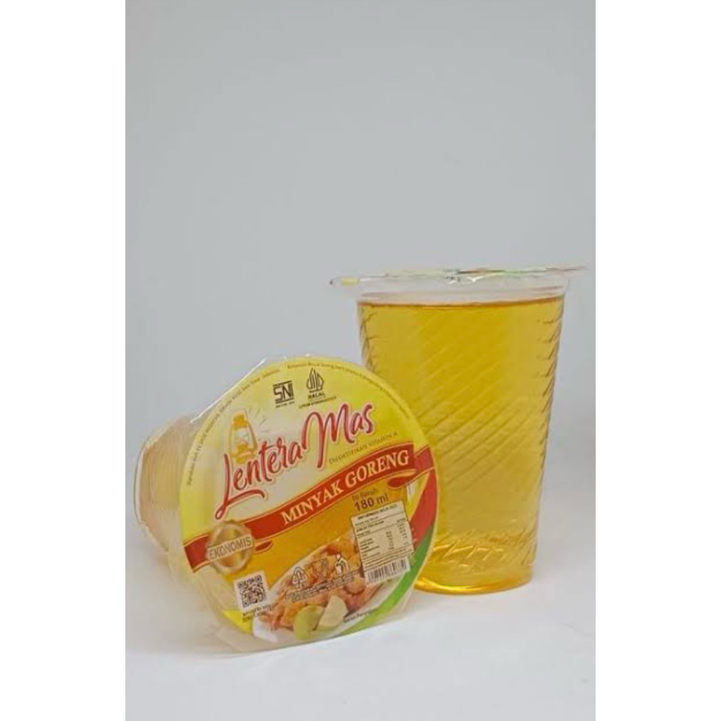 Minyak Goreng lentera gelas 180ml