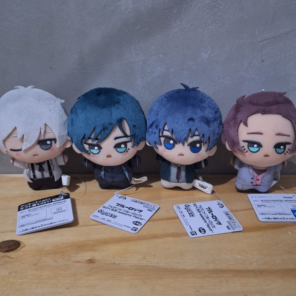 Official Chibigurumi Bluelock Nagi Isagi Rin Sweet Flavor Sae Sanrio + ADMIN [Baca Deskripsi]