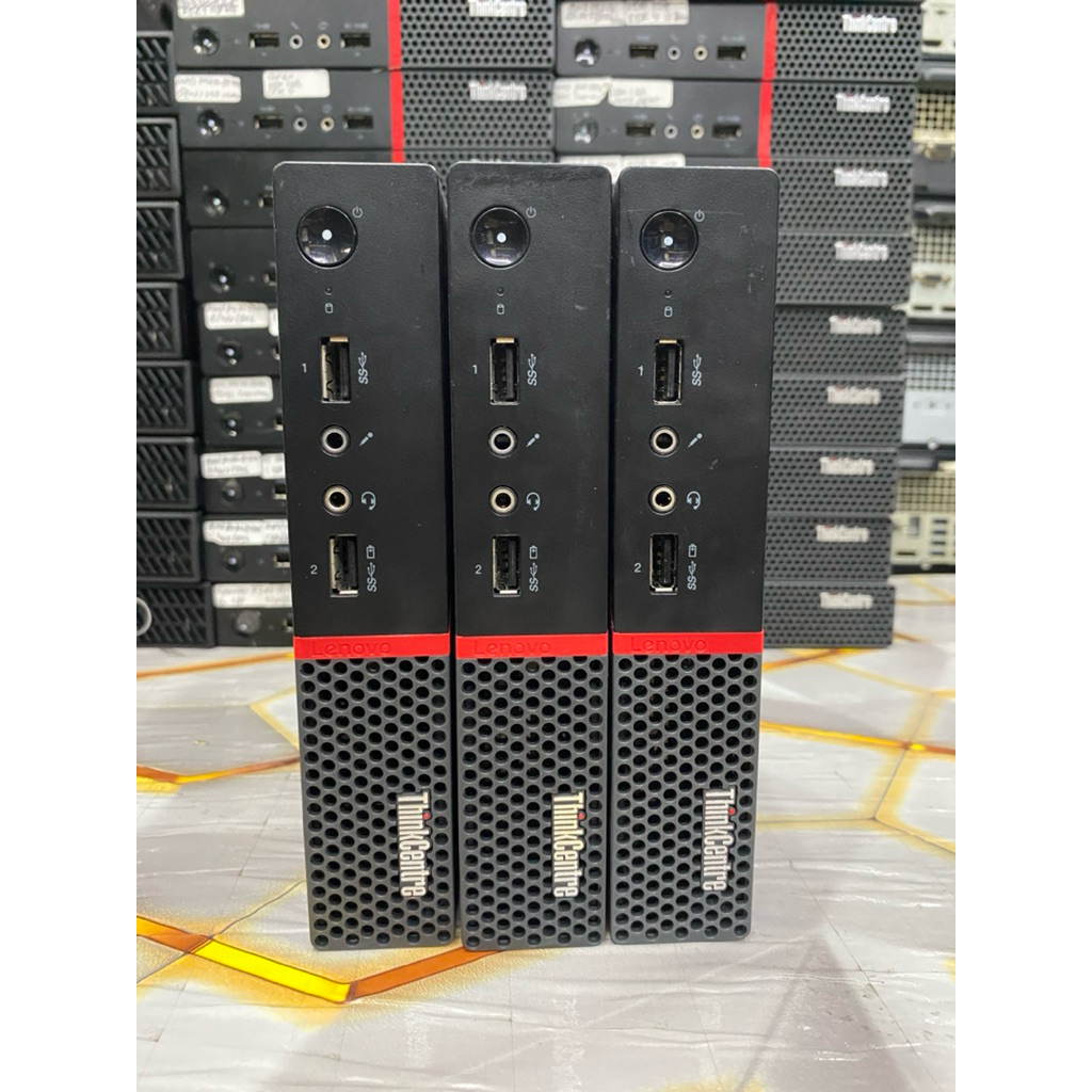 [like new] PC MINI LENOVO M715q AMD RYZEN A6 8570E RAM 8GB SSD 256GB MULUS BERGARANSI