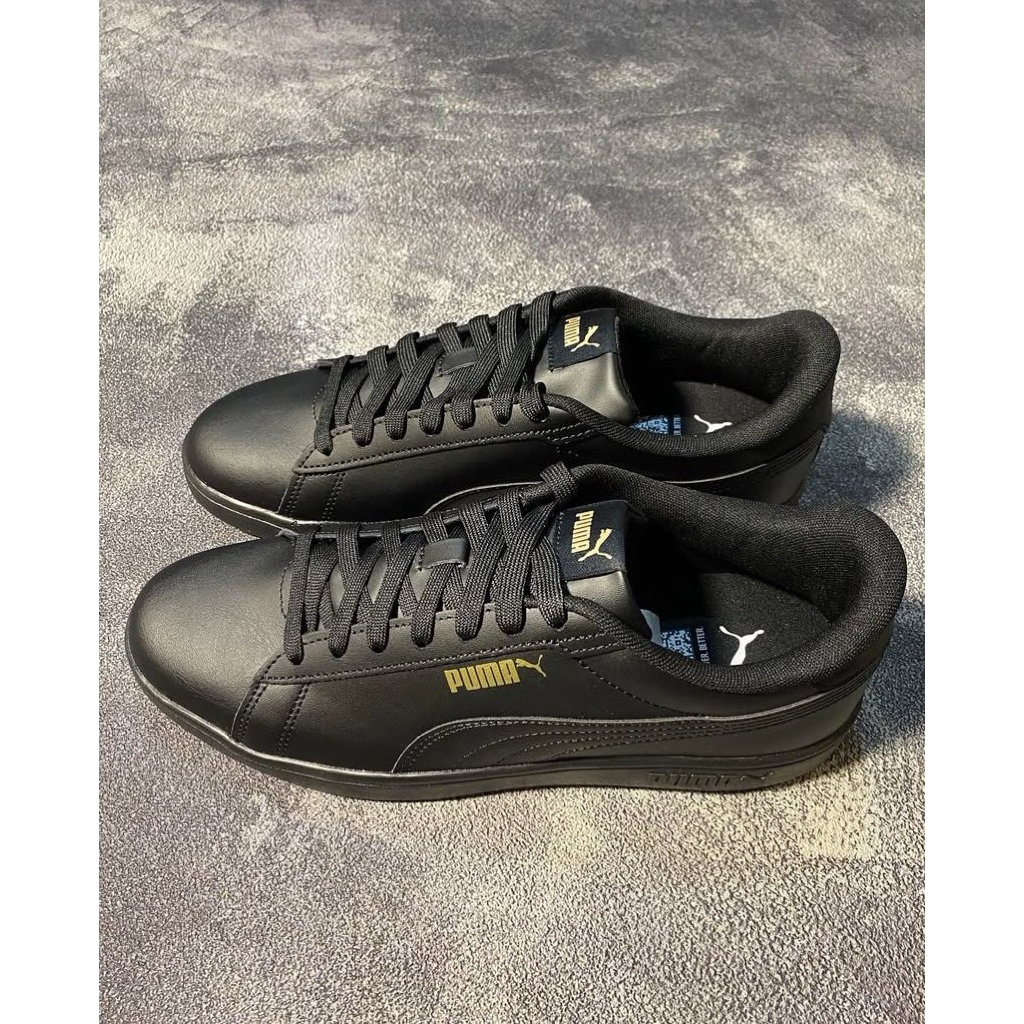 puma smash 3.0 leather full black