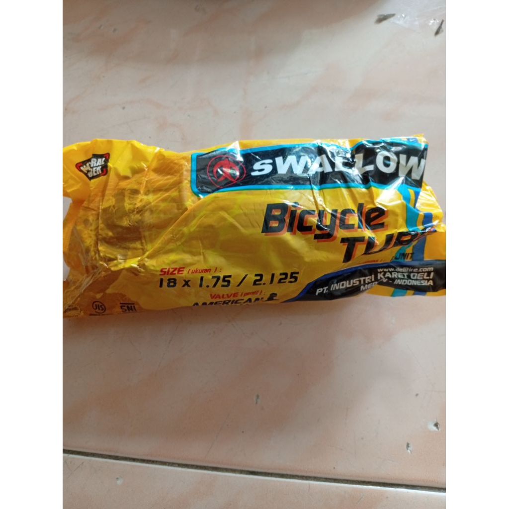 Ban Dalam Sepeda 18 x 1.75 Ban Dalam Sepeda 18