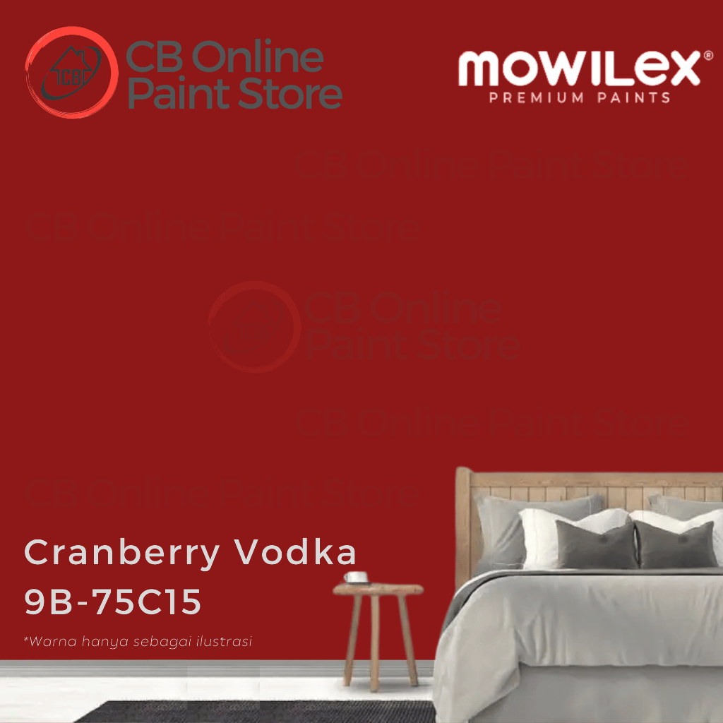 CAT TEMBOK MOWILEX - CRANBERRY VODKA 9B-75C15 - PAIL