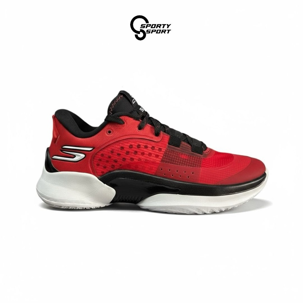 SEPATU BASKET PRIA SKECHERS SKX RESA GRIP (253007 RDBK)