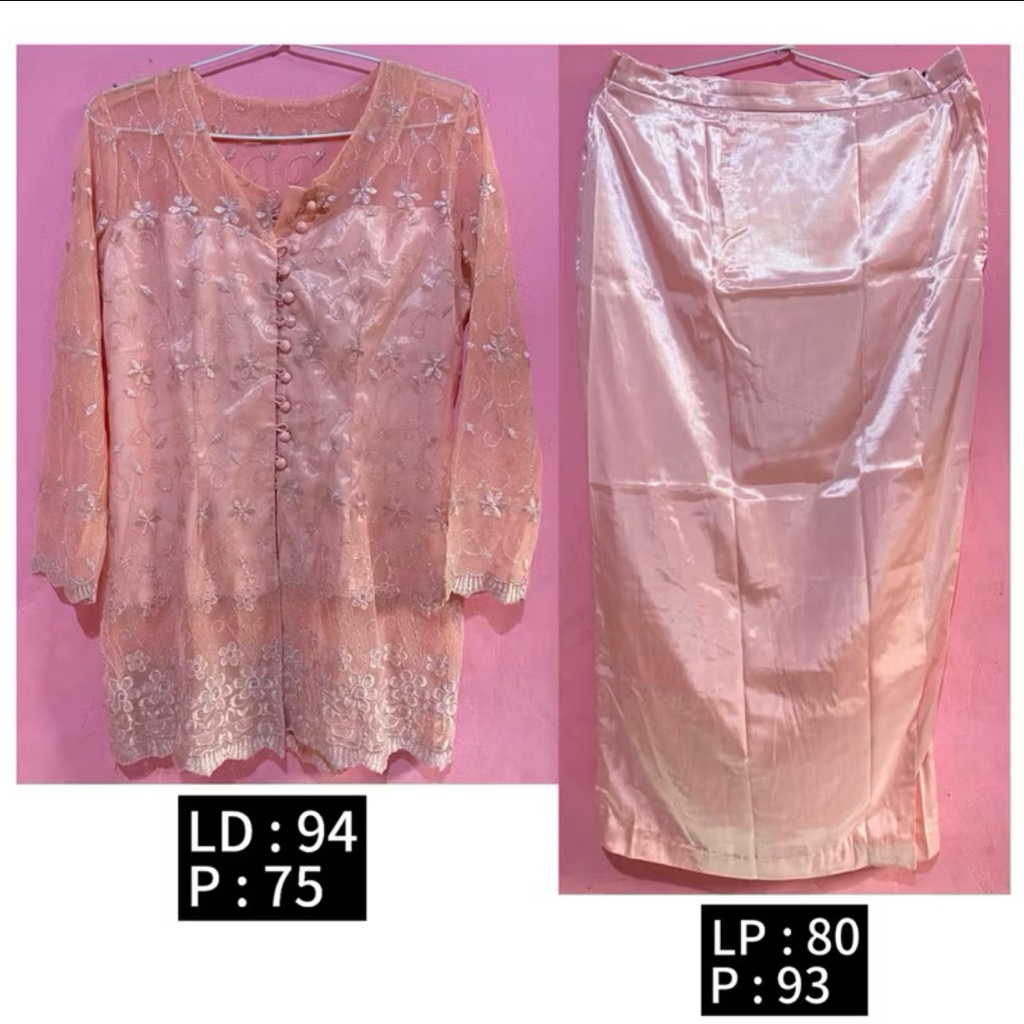 SALE Setelan Kebaya Kondangan Murah Preloved