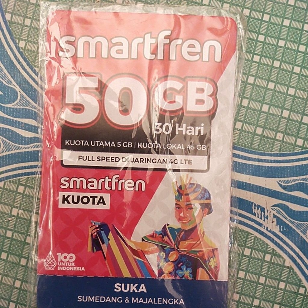 Vocher smartfren 50gb