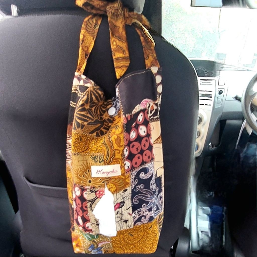 Tempat Tissue Patchwork Batik