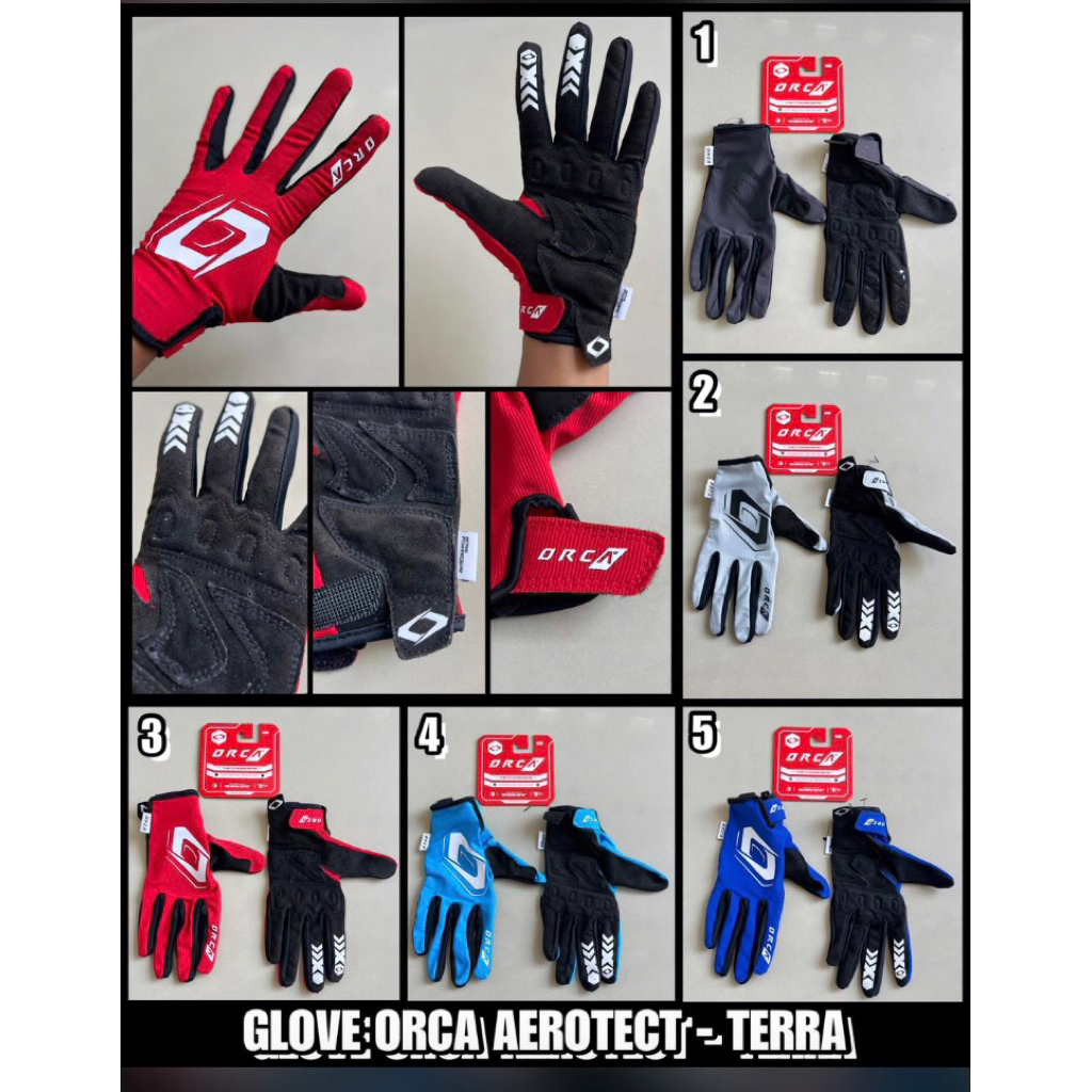 glove orca aerotec terra