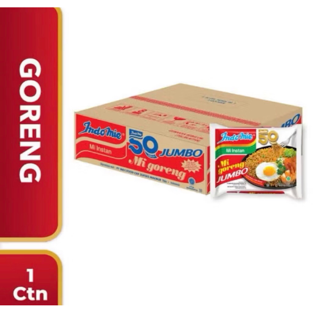 Indomie goreng jumbo 1dus