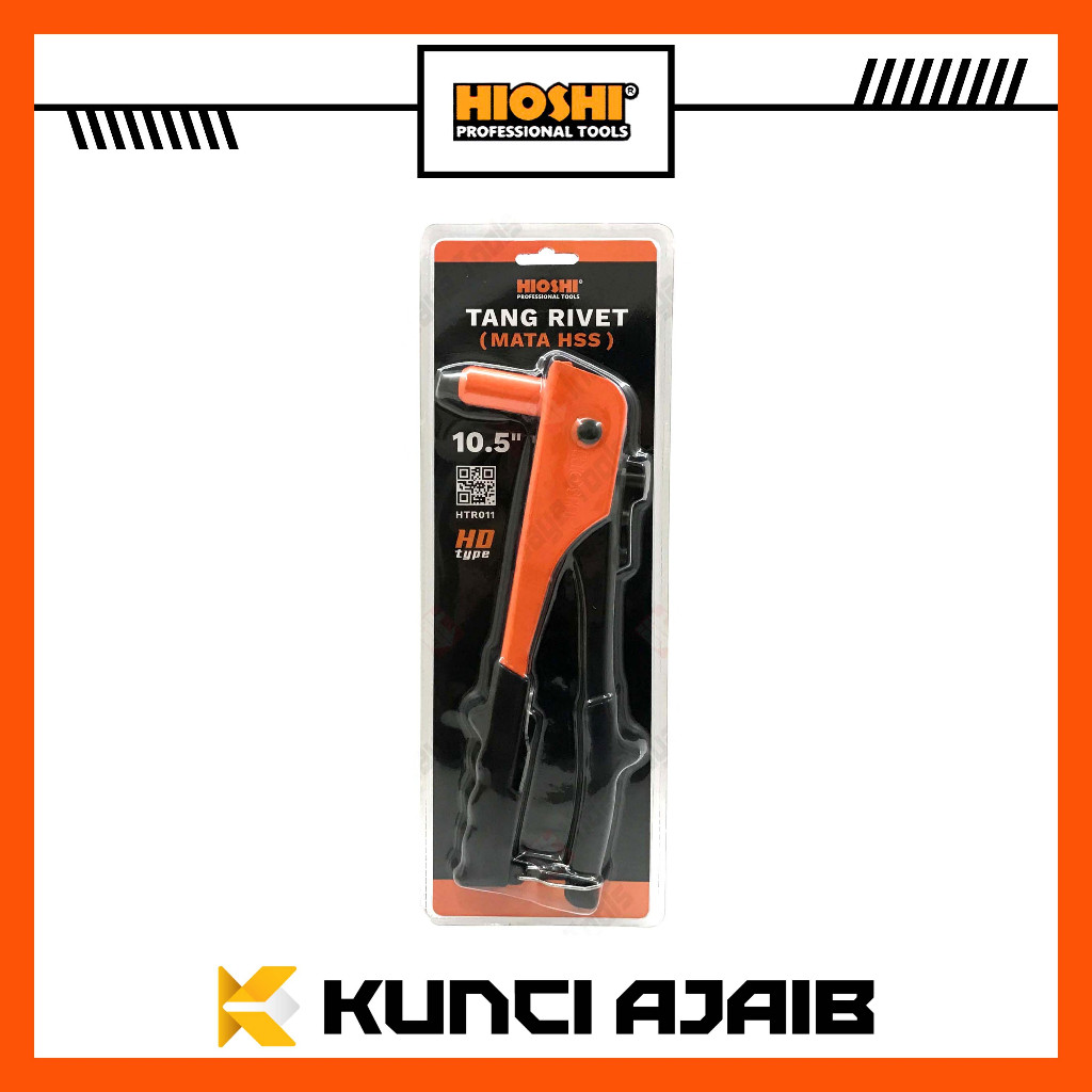HIOSHI HTR011 Tang Rivet MATA HSS Heavy Duty Hand Rifet Ripet Riveter