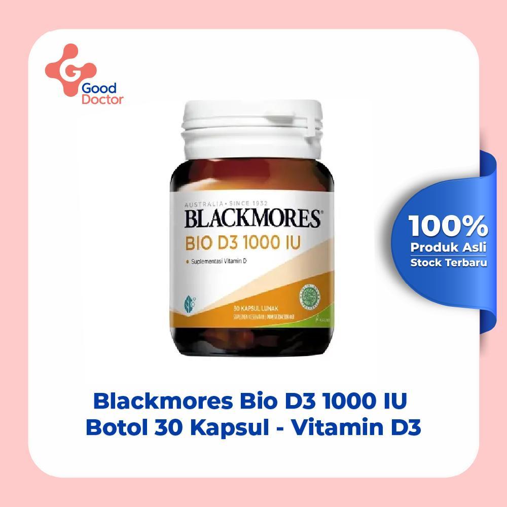 Blackmores Bio D3 1000 Iu botol 30 kapsul - vitamin d3