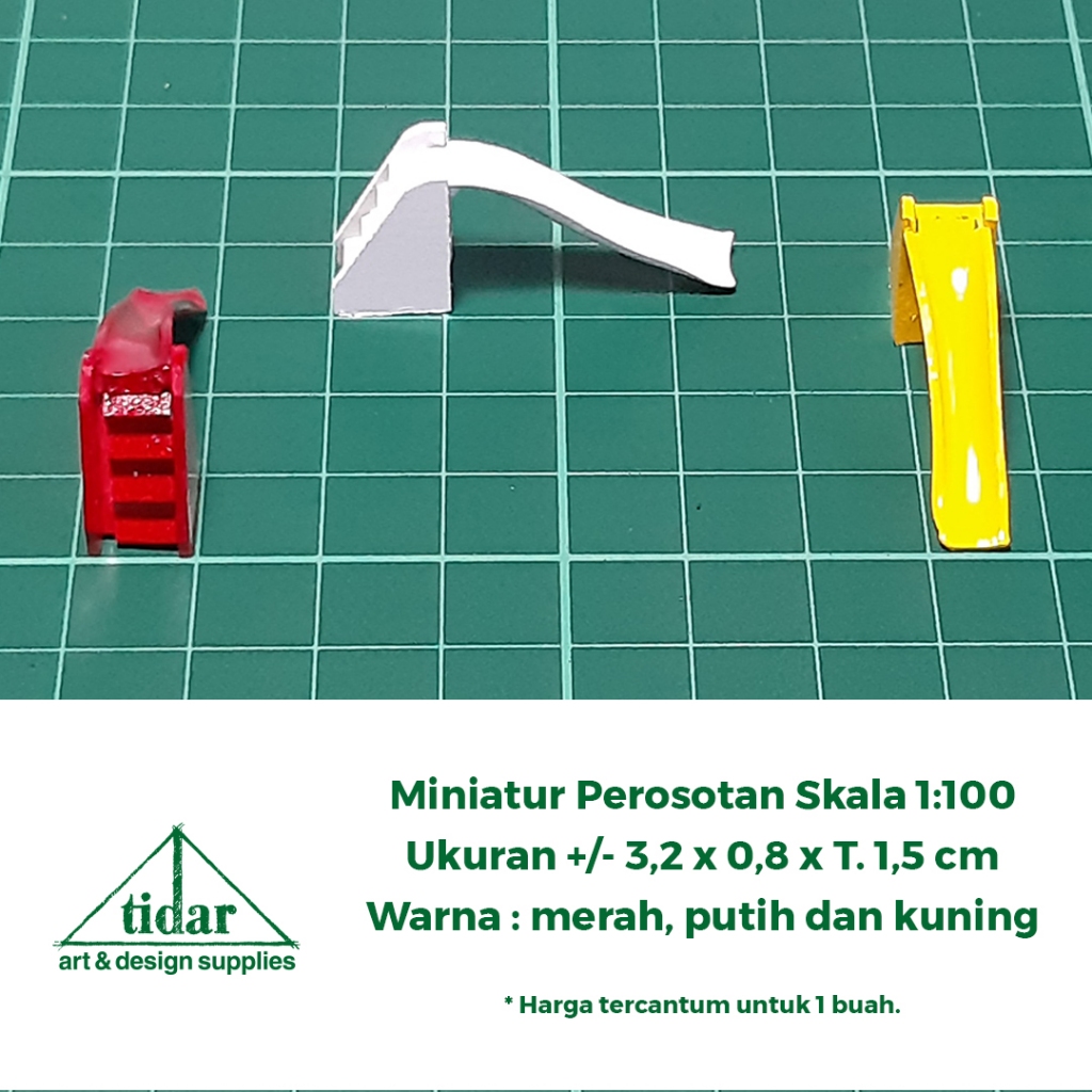 MH - Miniatur Perosotan Skala 1:100 - Maket Serodotan - Slide - Playground - Taman Bermain Anak