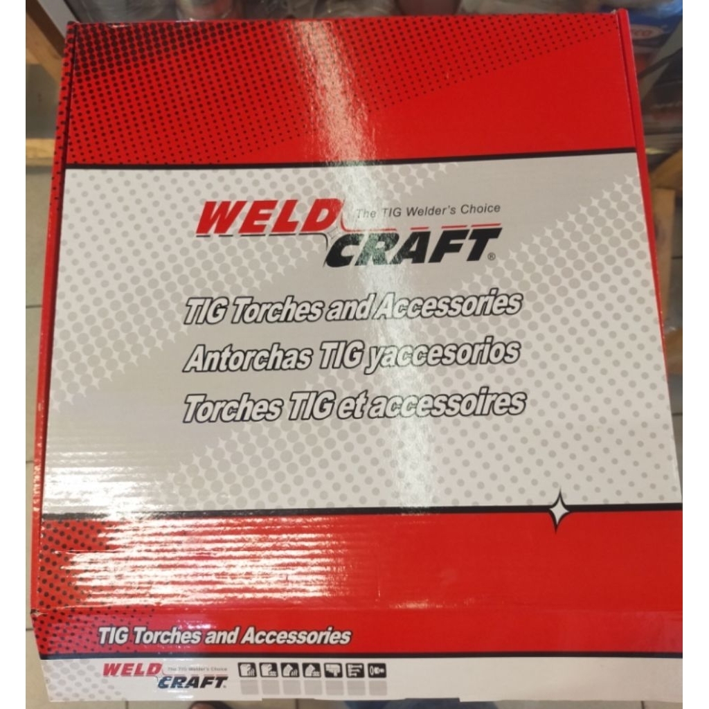 WELDCRAFT Tig torch WP 26V 25-2 // Tig torch WP 26V 25-2 WELDCRAFT