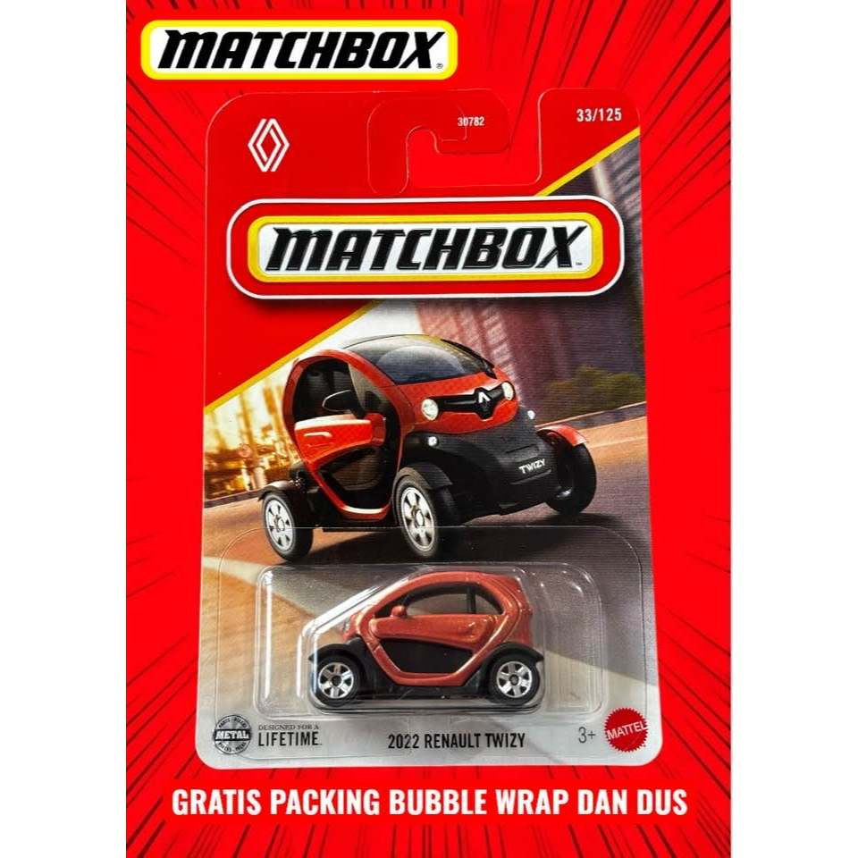 Matchbox Renault Twizy Coklat 93BH