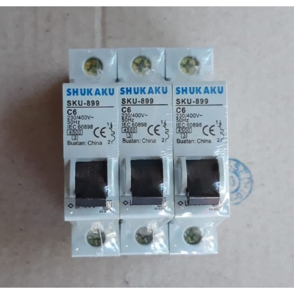 MCB Shukaku C4A, C6A dan C10A Termurah Terbagus Berkualitas