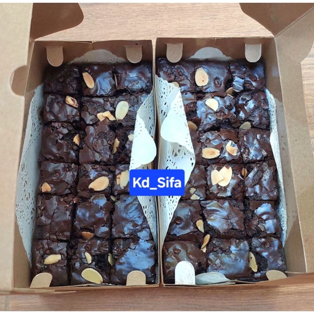 Kue Brownies Panggang Brownies Fudgy Coklat