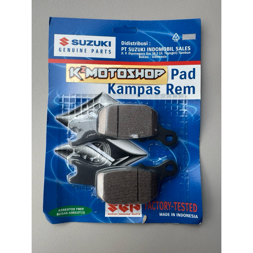 Kampas Sepatu Rem Belakang Satria Fu Fi Kaliper Tokico Original SGP