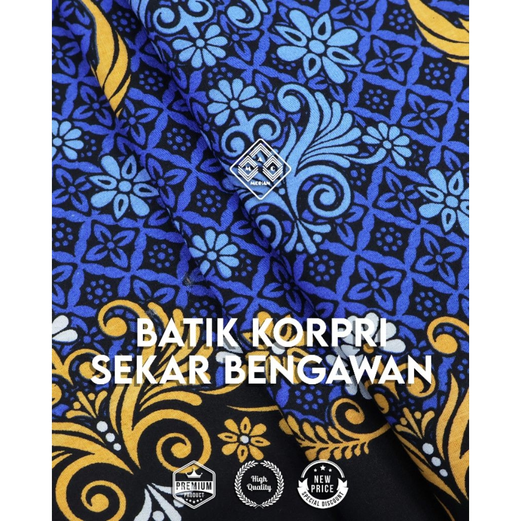 [NEW ARRIVAL] KAIN KORPRI MOTIF TERBARU RESMI PT SEKAR BENGAWAN SERAGAM RESMI KORPRI C 40 S & C 50 S