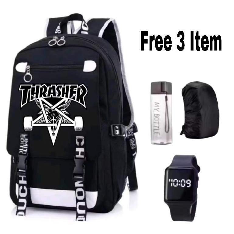 tas anak Thrasher Bintang-ransel karakter Thrasher-ransel anak Thrasher