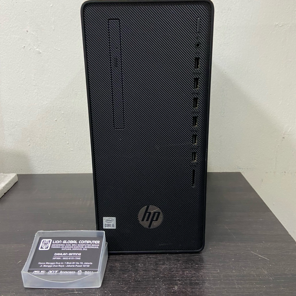 cpu pc hp pro 280 g6 core i5-gen10 ram 8gb ssd 256gb