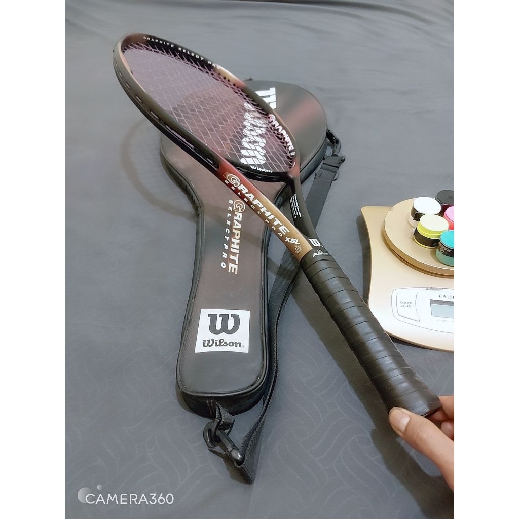 RAKET TENIS ORIGINAL WILSON GRAPHITE SELECT PRO XSL 304g Bekas