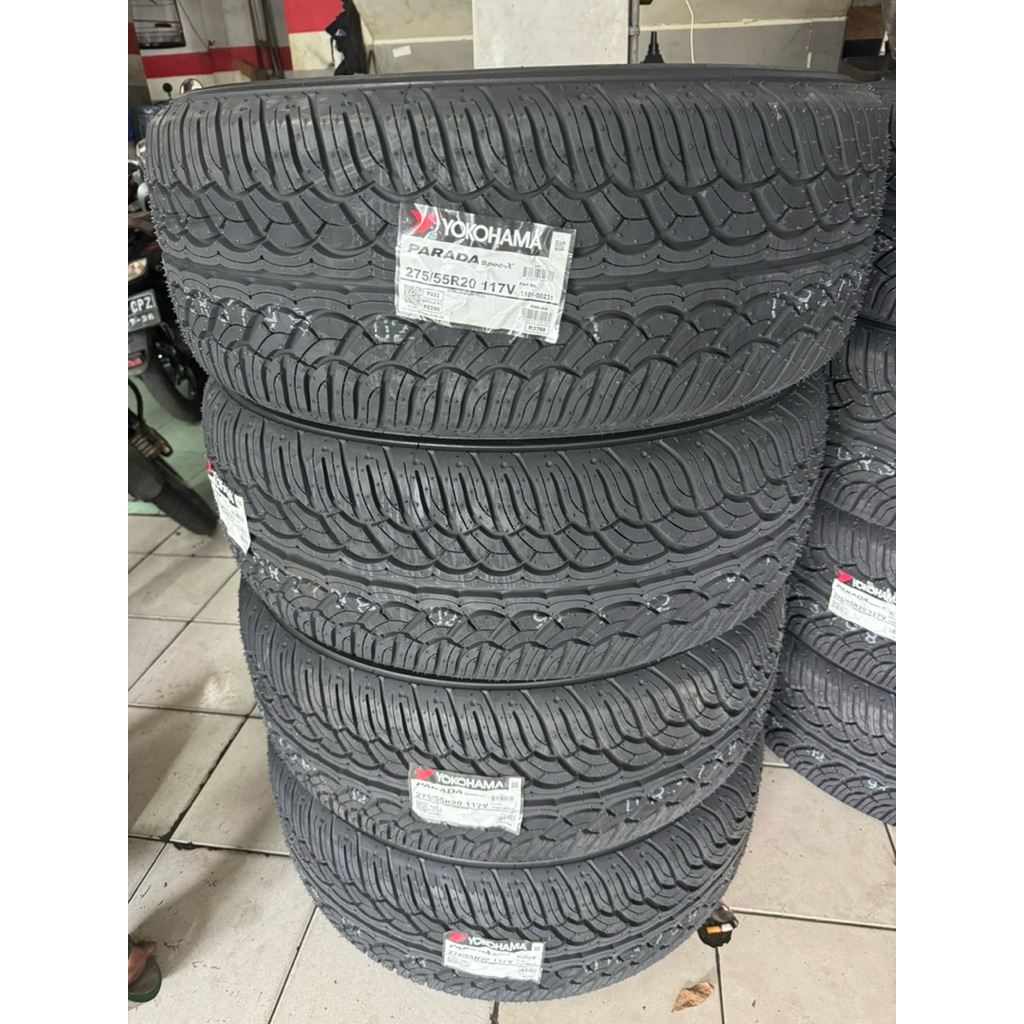 Ban mobil 275/55 r20 Yokohama Parada Spec-X PA02 size 275 55 20 ukuran 275/55r20 Parada SpecX