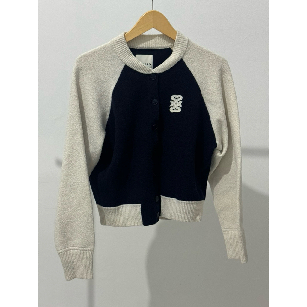 552 - Sandro Varsity Jacket