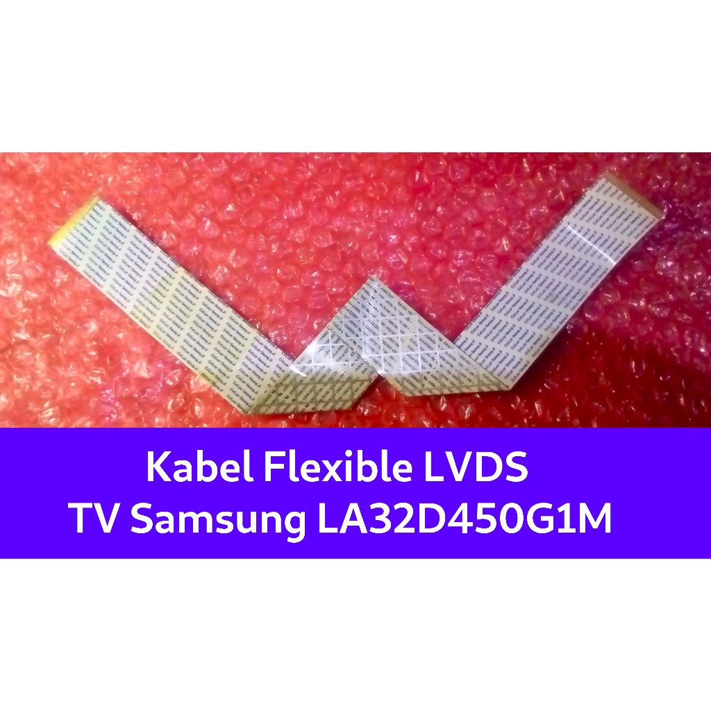 Kabel Flexible LVDS TV LCD Samsung LA32D450G1M - BN96-13227A