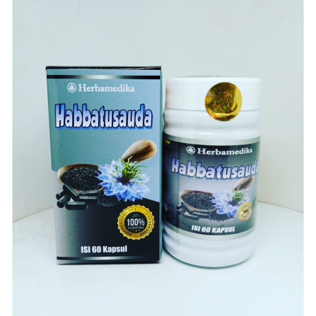 kapsul habbatussauda herbamedika isi 60 kapsul